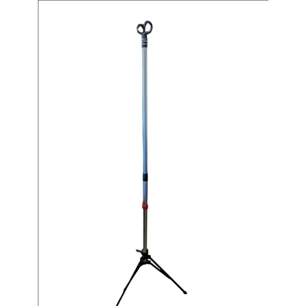 SHARPS Pitch-It Tripod IV Pole Silver Black Collapsilible